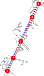 Simple Arterial map