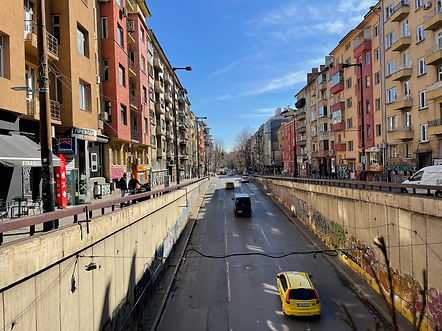 Tunnel exit in Sofia