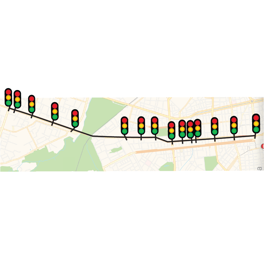 Map of long street